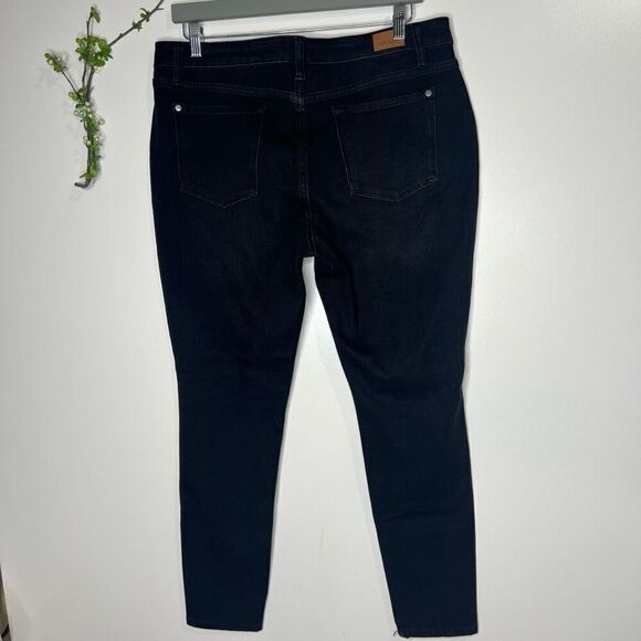 Judy Blue Skinny Fit Black Jeans Sz 15/32 - Picture 6 of 10